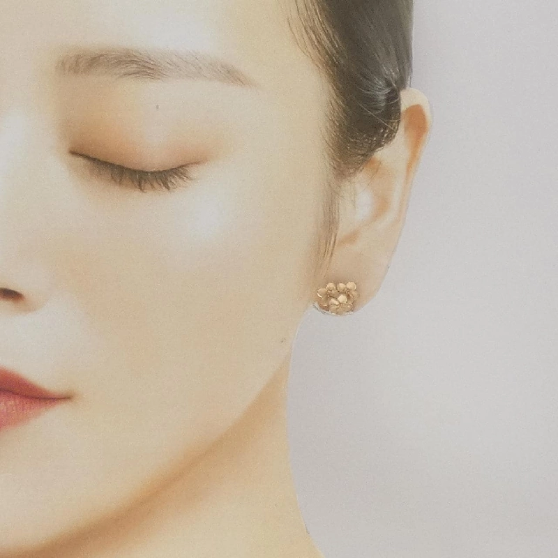 K18PG Bông tai hoa - Hàng hiệu Chính hãng 869369