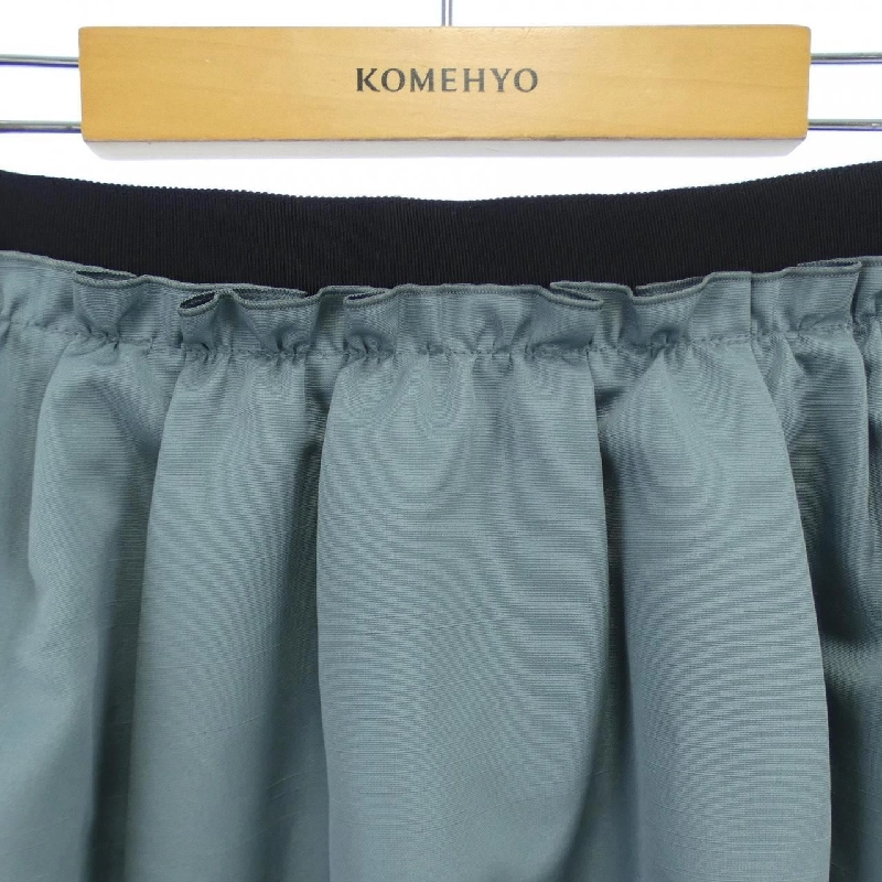 【Mã giảm giá】Chân váy LANVIN en Bleu 651174