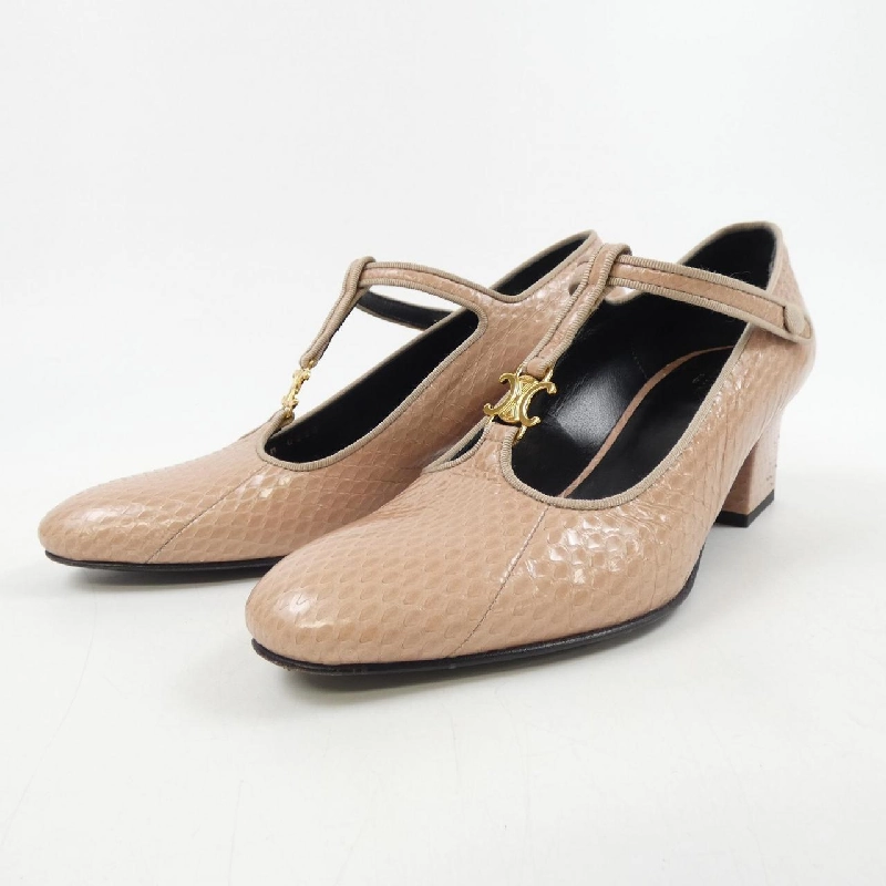 【Mã giảm giá】Giày cao gót CELINE 663308