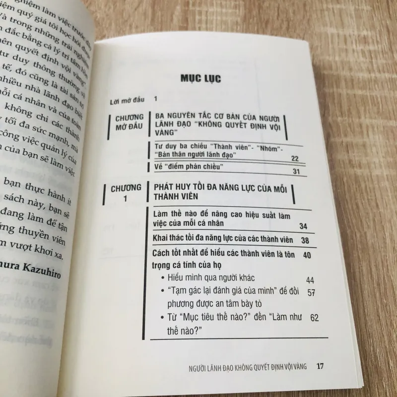 NGƯỜI LÃNH ĐẠO KHÔNG QUYẾT ĐỊNH VỘI VÀNG  1020355