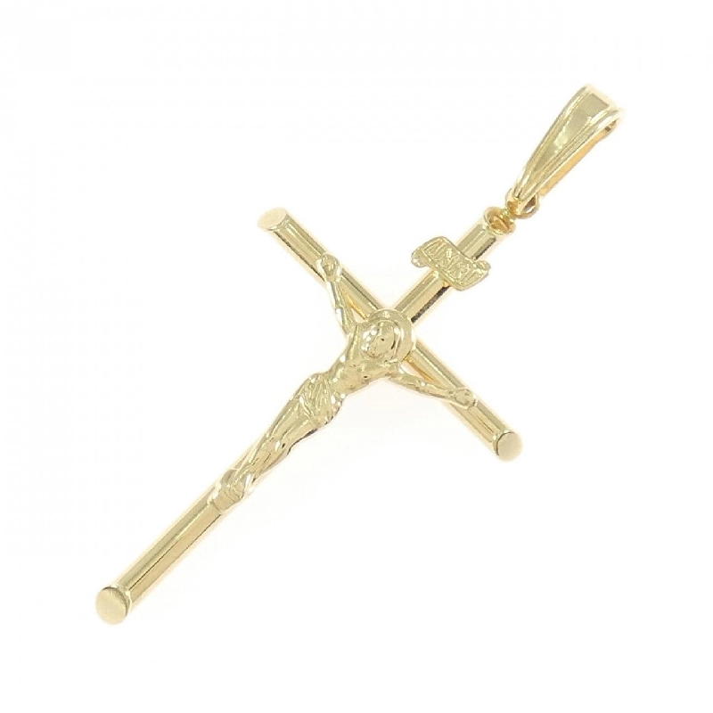 K18YG Mặt dây chuyền hình chữ thập - Hàng hiệu Chính hãng 871594