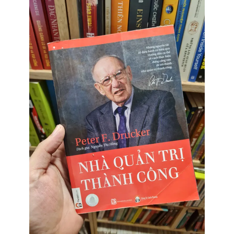 [Phiên Chợ Sách Cũ] Nhà Quản Trị Thành Công - Peter F. Drucker, mới 80% (TSTK) 593445