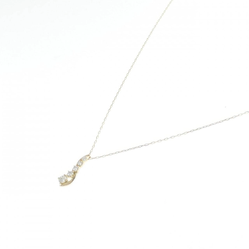 K18YG Dây chuyền kim cương 0.15CT - Hàng hiệu Chính hãng 865267