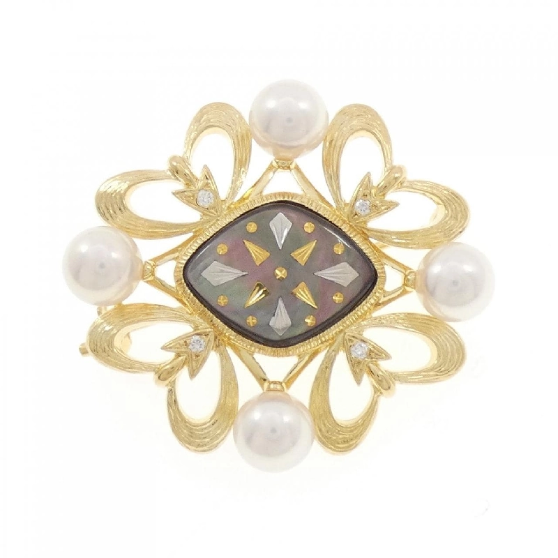 Brooch đá màu Mikimoto - Hàng hiệu Chính hãng 847859