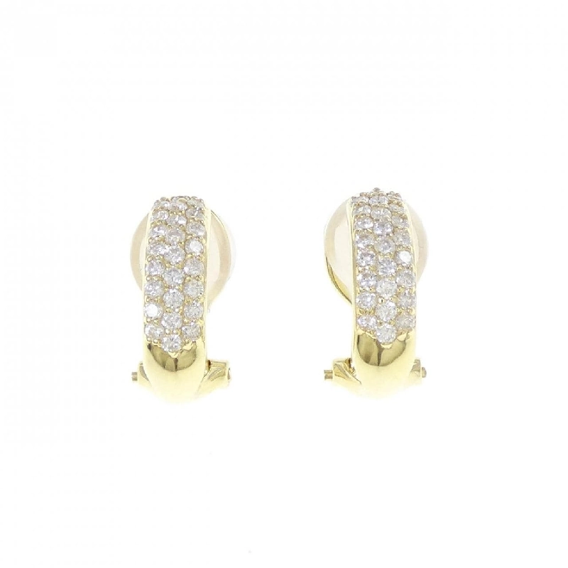 K18YG Bông tai/Khuyên tai Kim cương 0.50CT - Hàng hiệu Chính hãng 870284