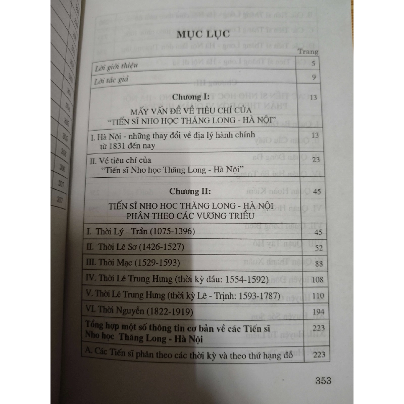 Tiến sĩ nho học Thăng Long Hà Nội - 2010 -355 trang LỊCH SỬ - CHÍNH TRỊ - TRIẾT HỌC ANTQ1301 909954