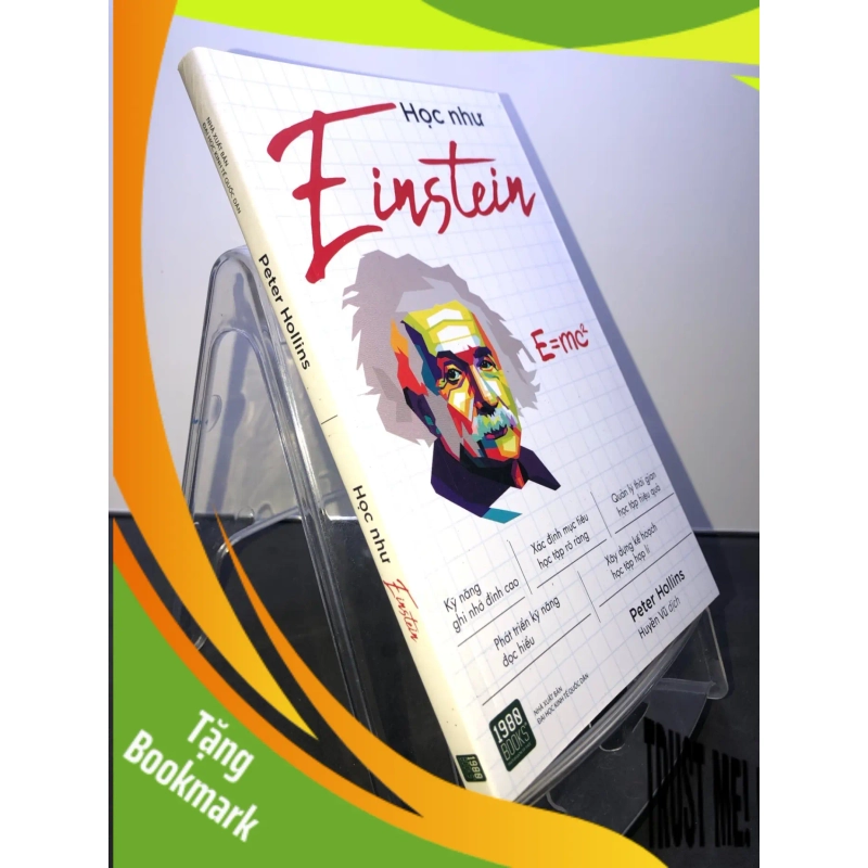 (TẶNG BOOKMARK) Học như Einstein 2019 mới 90% bẩn bụi Peter Hollins RBK0607 KỸ NĂNG 945217