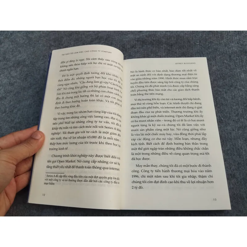 TẠI SAO TÔI LÀM VIỆC CHO CÔNG TY STARTUP? 937249