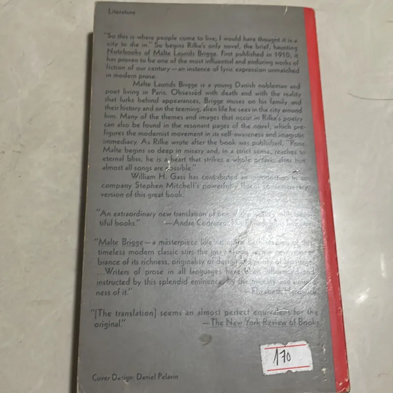 The notebook of Laurida Brigge - Rainer Maria Rilke 1032191