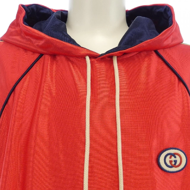 Hàng hiệu GUCCI Logo Patch Áo Hoodie Chất liệu Jersey Bóng 653373 XJDI9 - Hàng hiệu Authentic 895529