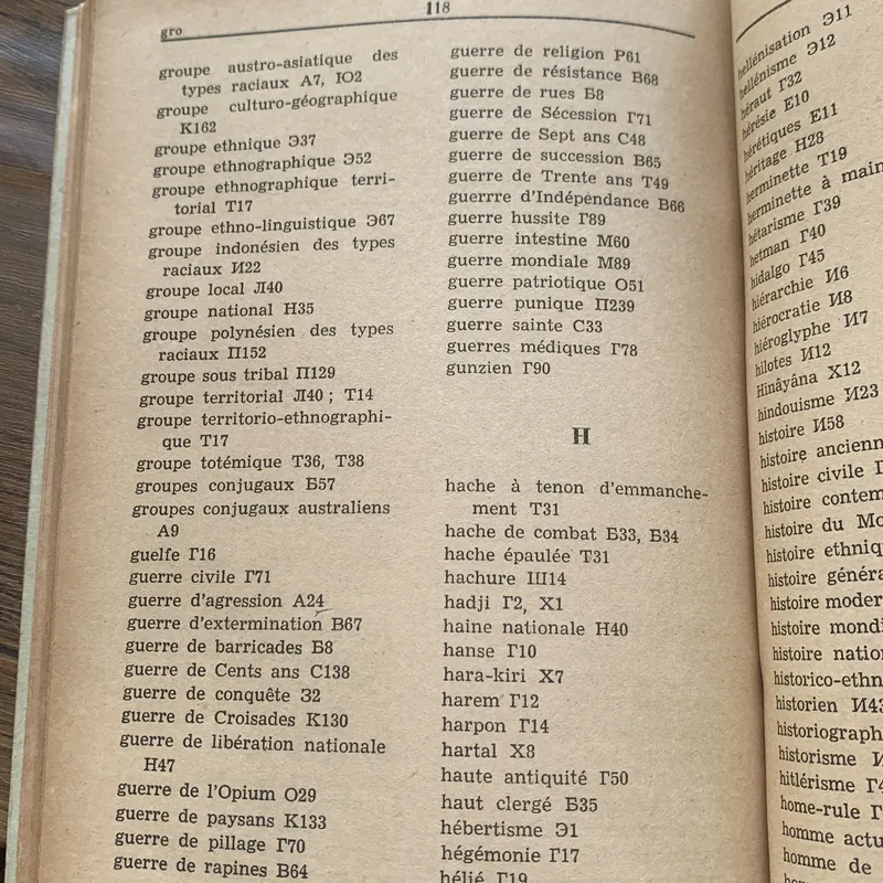 THUẬT NGỮ SỬ HỌC - DÂN TỘC HỌC - KHẢO CỔ HỌC NGA - VIỆT (Có chú thêm tiếng Pháp) 715110