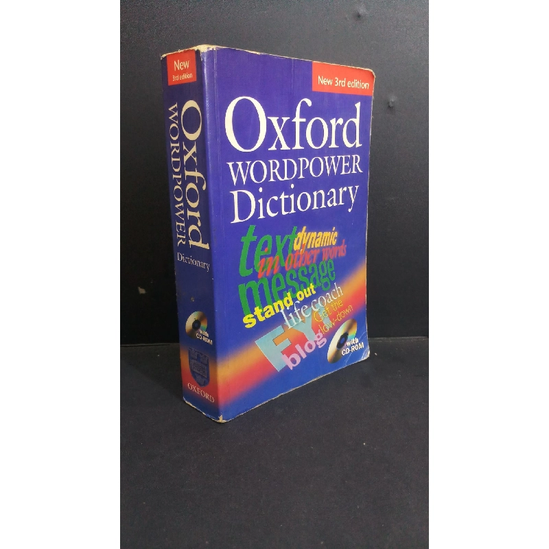 Oxford wordpower dictionary mới 80% bẩn bìa, ố nhẹ, tróc gáy, tróc bìa HCM2811 Oxford HỌC NGOẠI NGỮ 353594