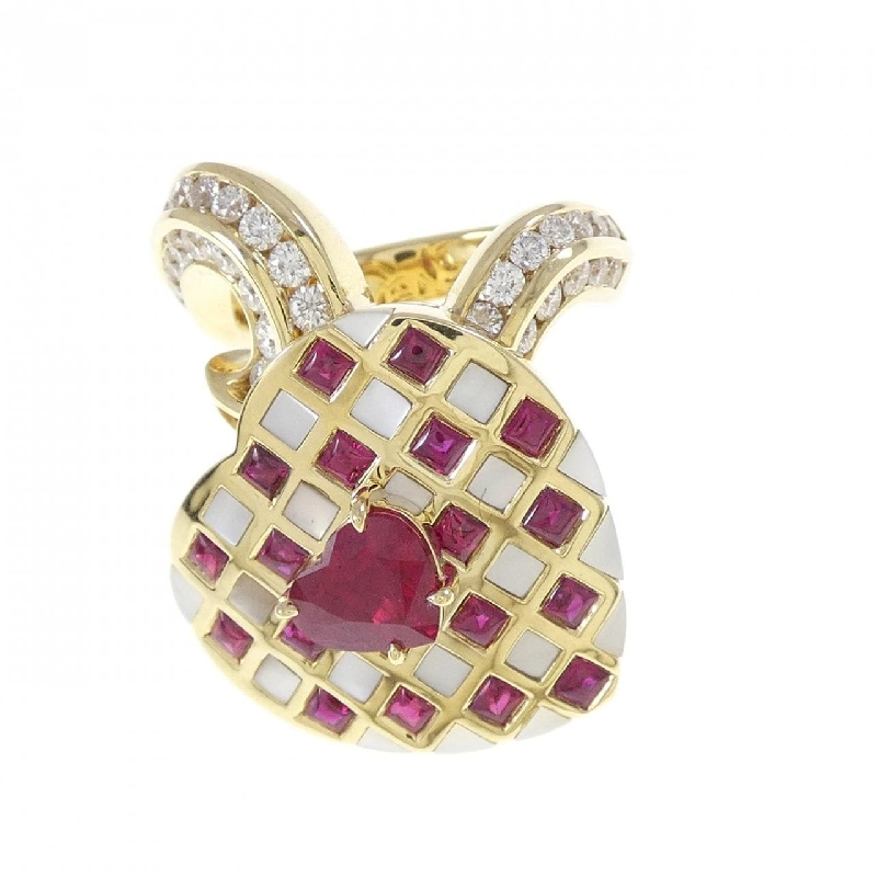 jewelstudio Nhẫn Đá Màu Hình Trái Tim - Hàng hiệu Chính hãng 836839