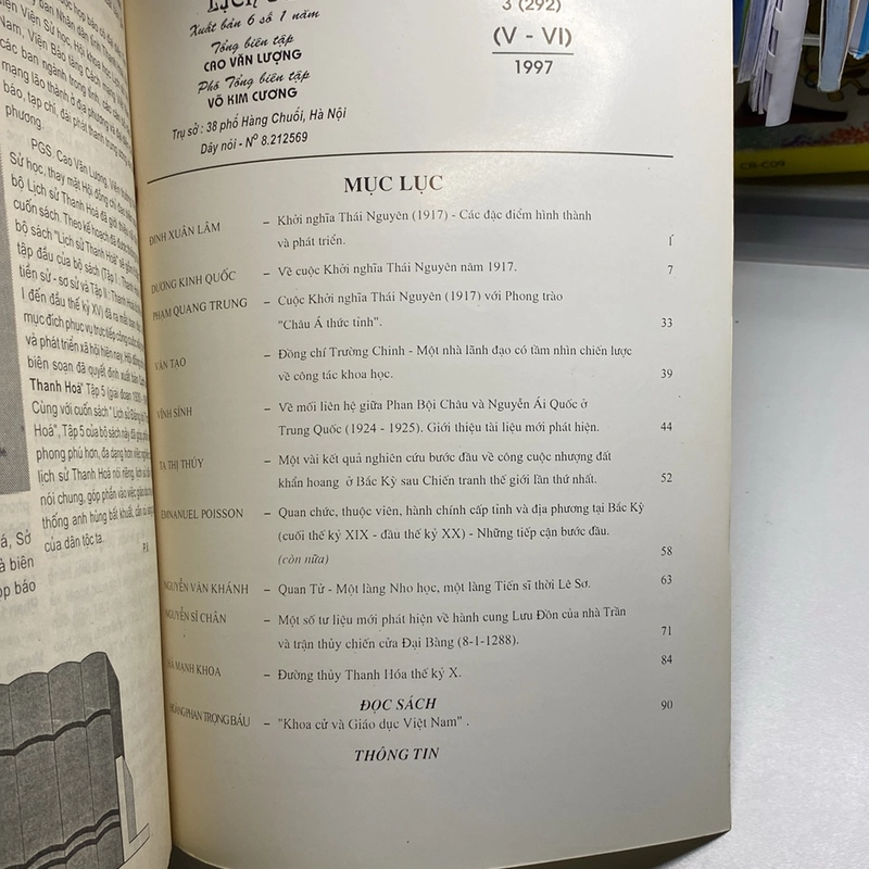 NGHIÊN CỨU LỊCH SỬ, SỐ 3 - 1997 471942
