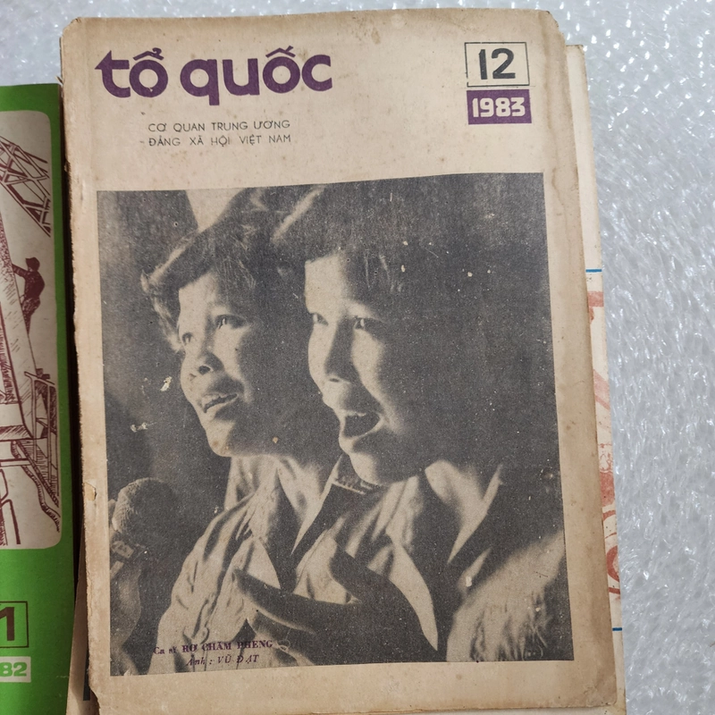 Báo Tổ quốc của Đảng Xã hội Việt Nam | 21 số từ 1979 đến 1988 nhiều số chuyên đề 452249