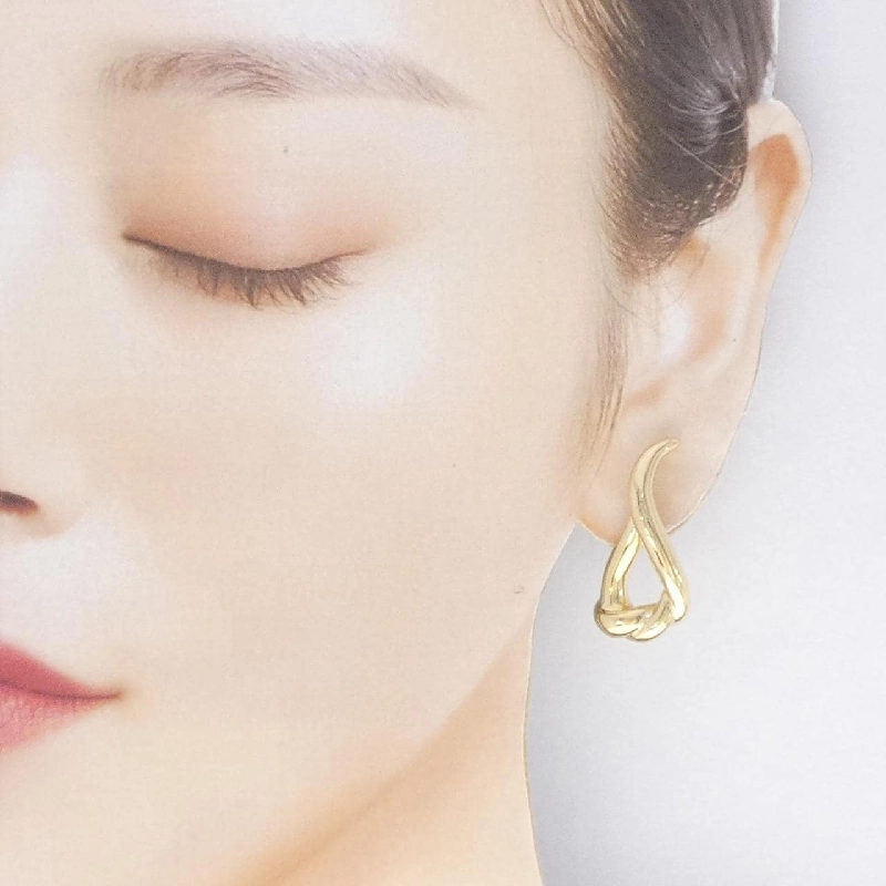 K18YG Bông tai - Hàng hiệu Authentic 869842