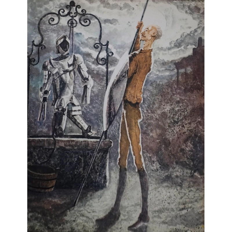 (1961) Don Quichotte - M. De Cervantes minh hoạ GIANNI BENVENUTI - Don quixote,Don Quijote 291965