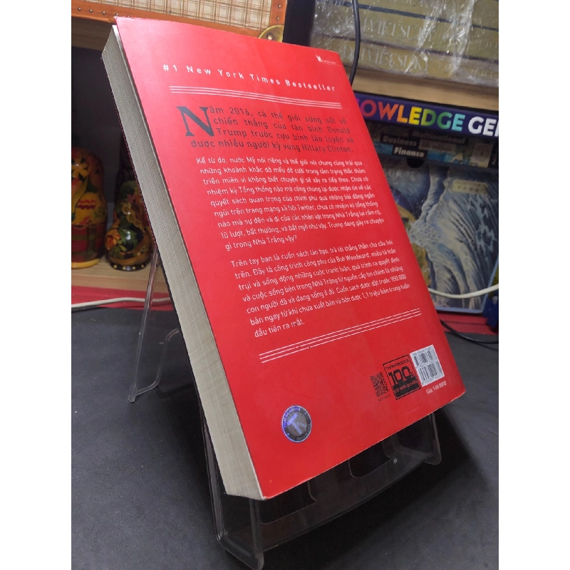 Fear Trump ở nhà trắng 2019 mới 80% bẩn nhẹ Bob Woodward HPB2106 SÁCH LỊCH SỬ - CHÍNH TRỊ - TRIẾT HỌC 915931