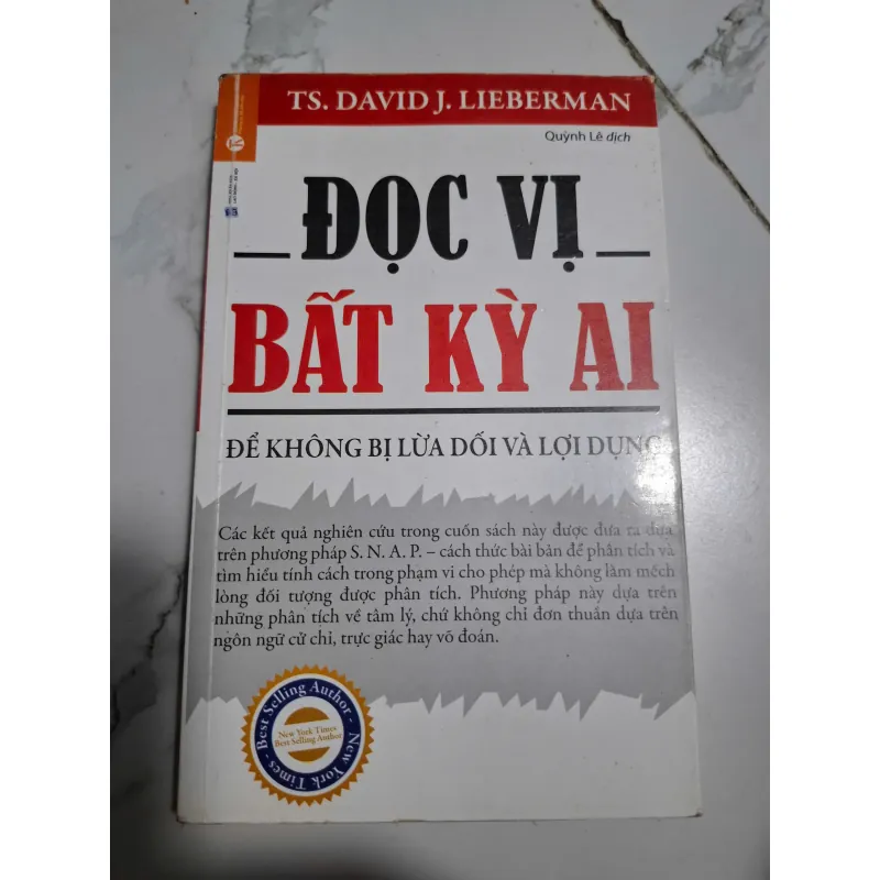 Đọc Vị Bất Kỳ Ai - Để Không Bị Lừa Dối Và Lợi Dụng 604844