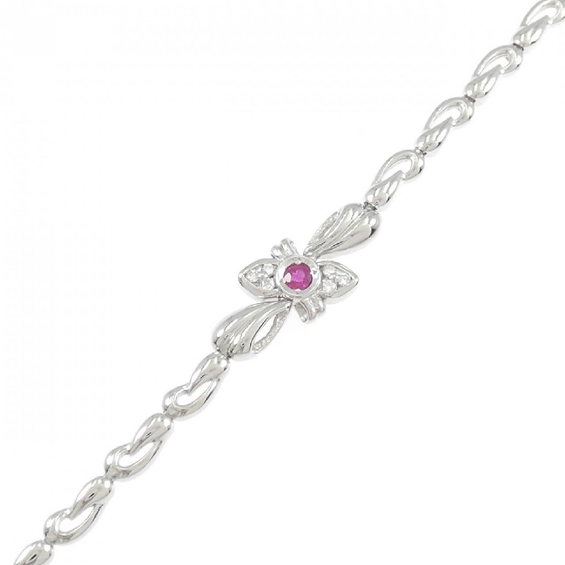 PT850 Nhẫn Ruby 0.13CT - Hàng hiệu Chính hãng 877777