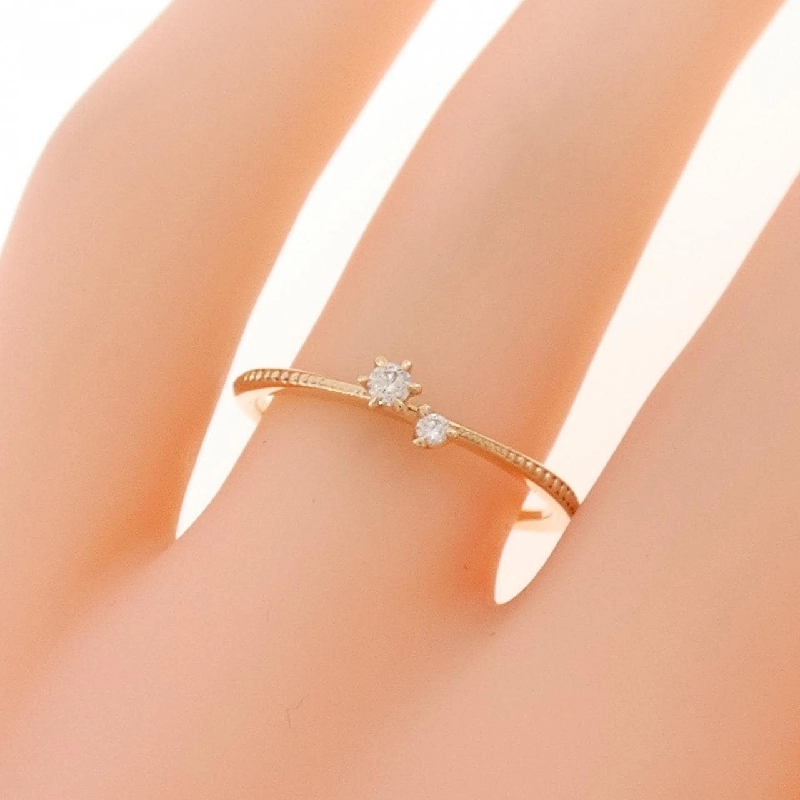 Nhẫn kim cương Agat 0.04CT - Hàng hiệu Authentic 835295