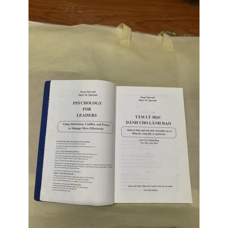 TÂM LÝ HỌC DÀNH CHO LÃNH ĐẠO khổ 16x24 738970