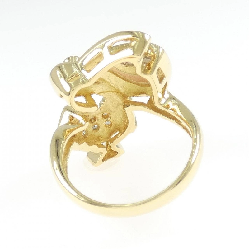 Nhẫn Ruby Pelikan K18YG/PT900/K18PG - Hàng hiệu Chính hãng 854547