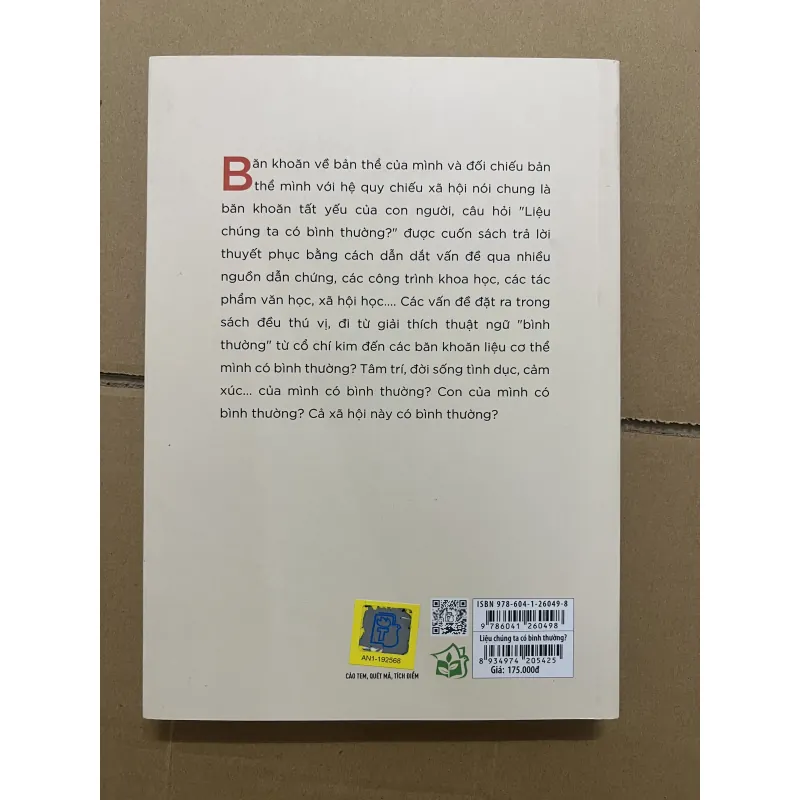 Liệu Chúng Ta Có Bình Thường 927904