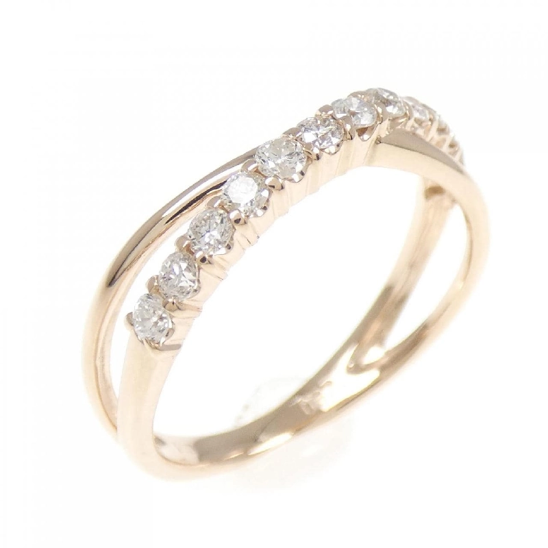 Nhẫn kim cương K18PG 0.32CT 671523