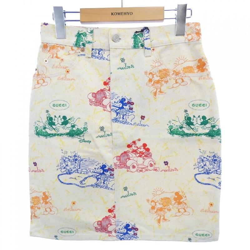 Gucci GUCCI 539778 XDA28 DISNEY chân váy 648783
