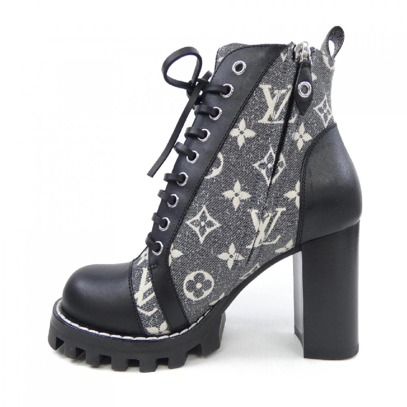 Giày boot LOUIS VUITTON Monogram Denim - Hàng hiệu Authentic 827932
