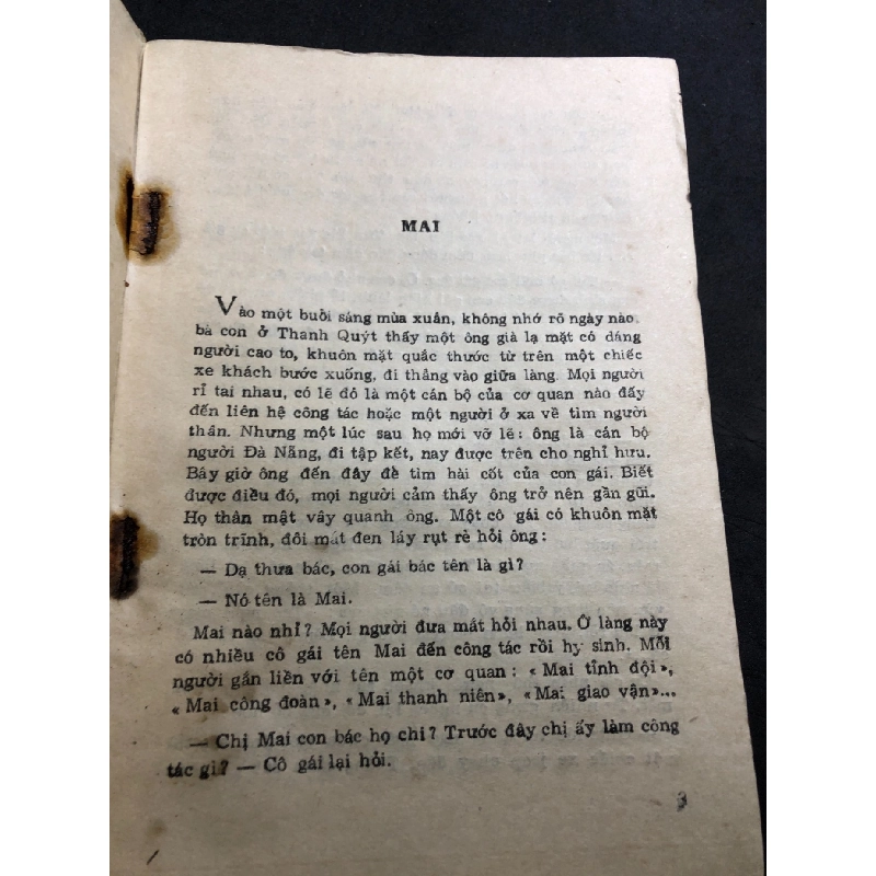 Mai mới 60% ố nặng rách gáy có dấu mộc và viết nhẹ trang đầu 1988 Thanh Quế HPB0906 SÁCH VĂN HỌC 914766