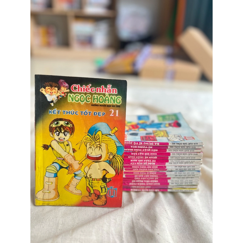 17 cuốn chiếc nhẫn Ngọc Hoàng từ tập 5-21 - Truyện 9x 397264