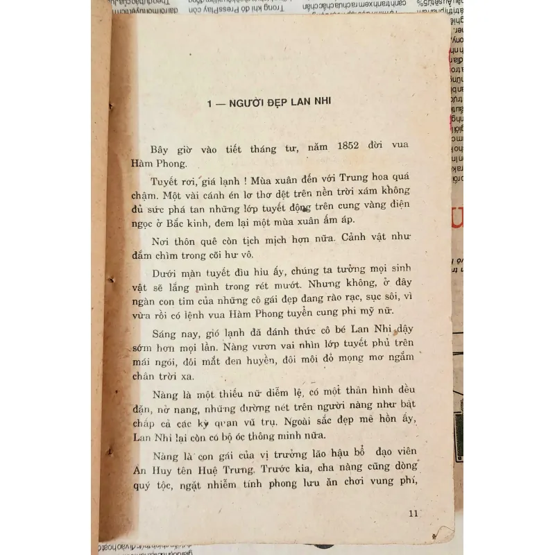 Tiểu thuyết tình cảm lịch sử: GIẤC MỘNG VƯƠNG PHI (Mộng Bình Sơn) - 227 trang 993519