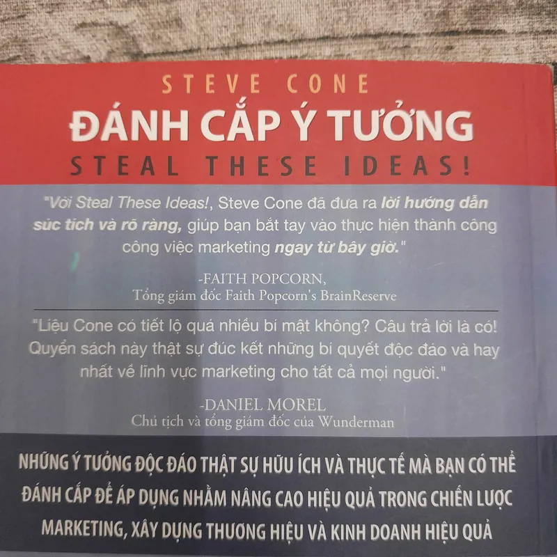 Đánh cắp ý tưởng Steal these ideas. Steve Cone 574977