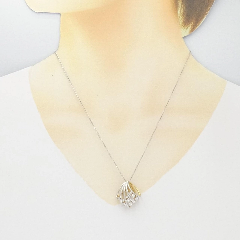 PT900/K18YG/PT850 Dây chuyền kim cương 0.37CT - Hàng hiệu Chính hãng 862188