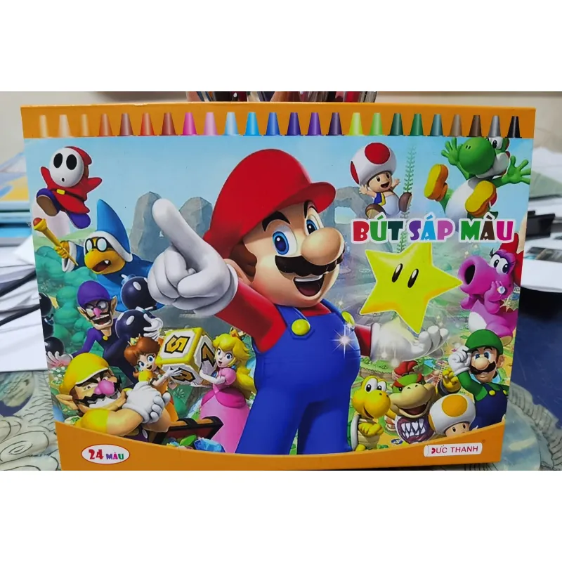 Bộ bút sáp màu - 24 màu - Đức Thanh 995854