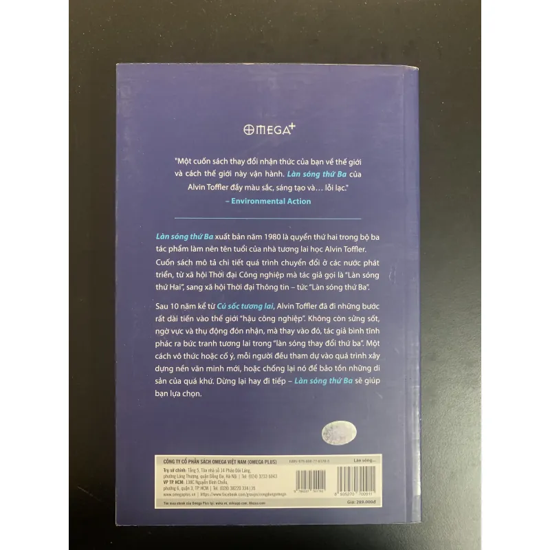 (Sách cũ) Làn sóng thứ ba - The third wave - Alvin Toffler - Phúc Lâm dịch  972953