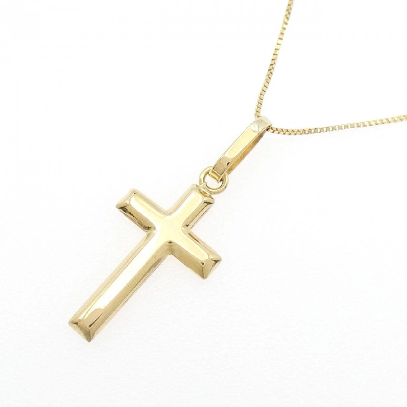 K18YG Dây chuyền hình chữ thập - Hàng hiệu Chính hãng 856332