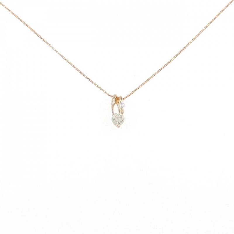 K18PG Dây chuyền kim cương 0.18CT - Hàng hiệu Chính hãng 864613