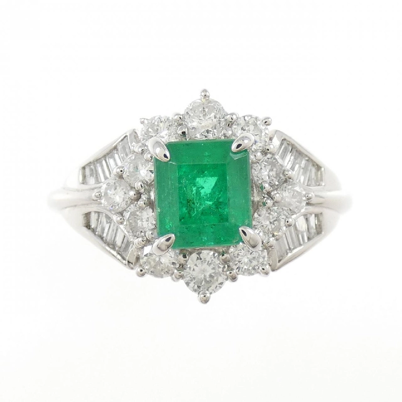 Nhẫn Emerald PT900 0.92CT 668065