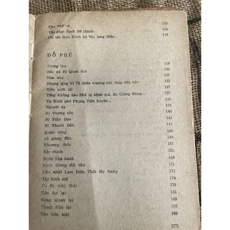 Thơ Đường tập 2: Lý Bạch, Đỗ Phủ, Bạch Cư Dị 1013120