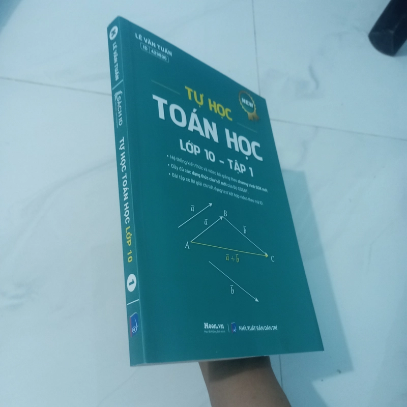 Sách tự học toán lớp 10 tập 1 bản 2024(tái bản bổ sung mới nhất) 447752