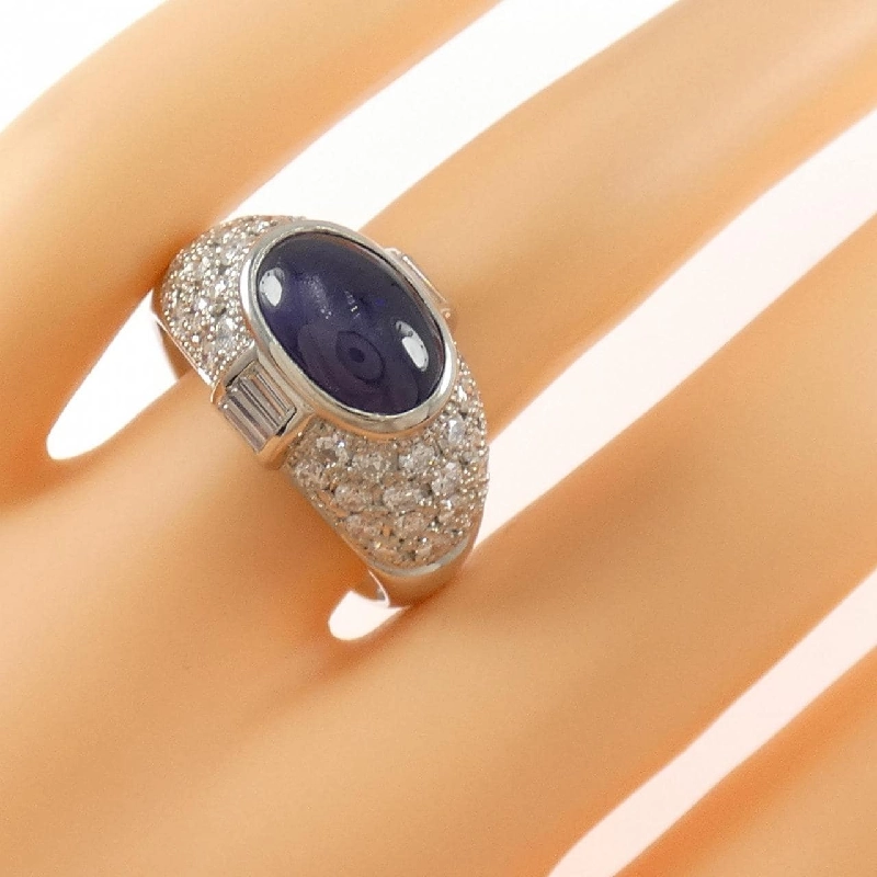 Nhẫn Sao Sapphire PT900 6.52CT - Hàng hiệu Chính hãng 847084
