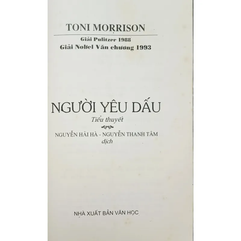 Người yêu dấu (Toni Morrison) 604275