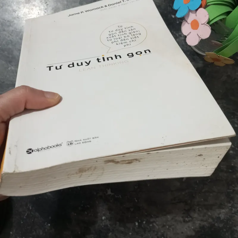 [Sách Quản Trị] sách Tư Duy Tinh Gọn - Bí quyết vận hành doanh nghiệp hiệu quả 961643