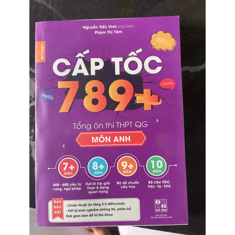 Sách Cấp Tốc Ôn Thi Anh ngữ 789+ 12323