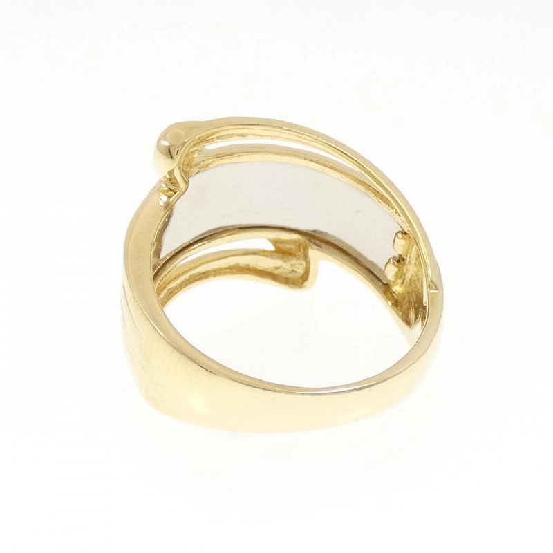 Nhẫn kim cương K18YG/PT900 0.02CT 668562