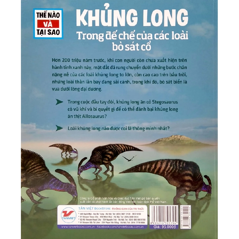 Thế Nào Và Tại Sao - Khủng Long - Trong Đế Chế Của Các Loài Bò Sát (Bìa Cứng) - Manfred Baur 279778