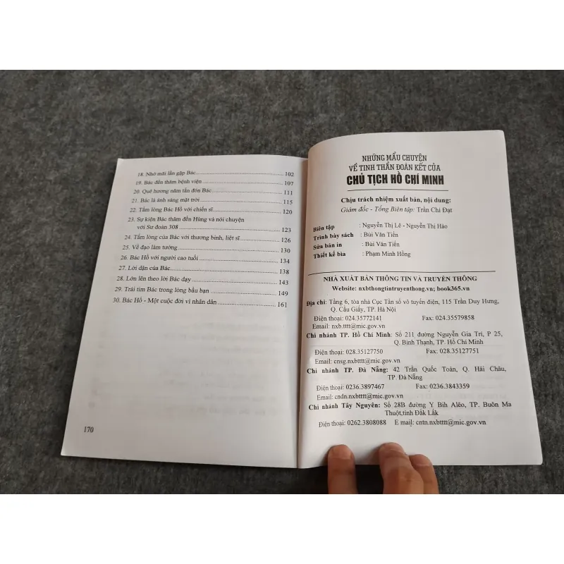 NHỮNG MẨU CHUYỆN VỀ TINH THẦN ĐOÀN KẾT CỦA CHỦ TỊCH HỒ CHÍ MINH 697784